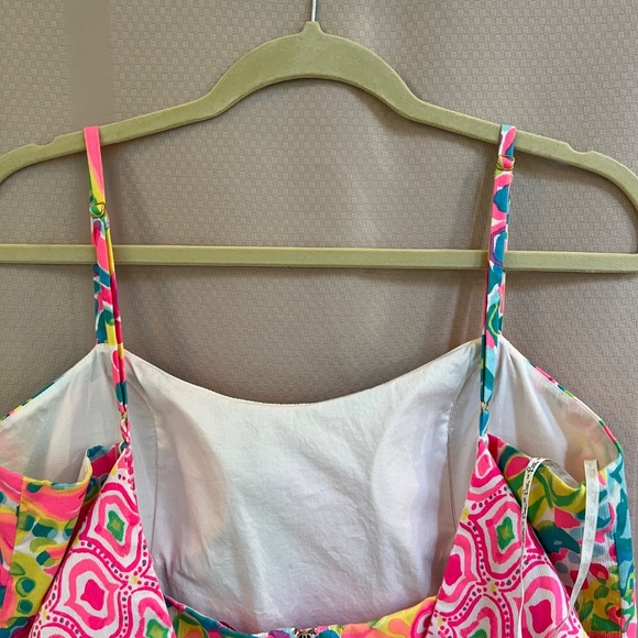 Lilly Pulitzer Shelli Dress Multi/Come Out Of Your Shell  Sz14 - Picture 7 of 16